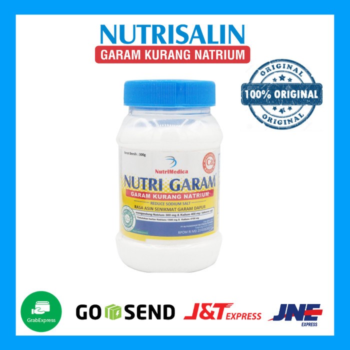 

Fe01Gg Garam Sehat Nutrigaram 300 Gram F30E1F111