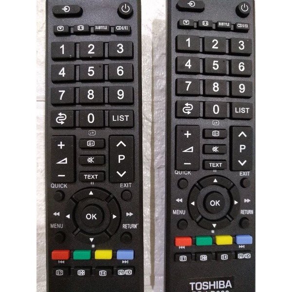 Remote TV LCD/LED Toshiba Regza CT-90380 CT90380 / CT-90336 Remot TV Tanpa Setting Remote Siap Pakai