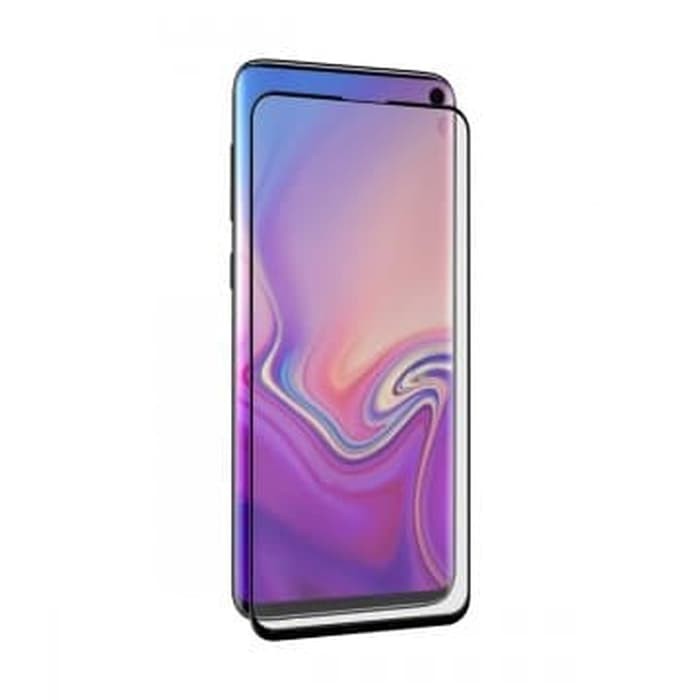 Tempered Glass 9 Curved For Samsung S10 Plus - Black