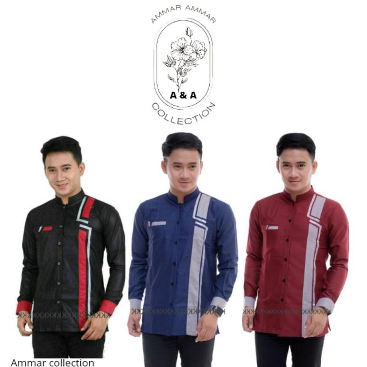 Baju Koko dewasa Koko Hadroh Koko Gus Azmi Koko azahir Koko Syubbanul muslimin koko kombinasi Koko h