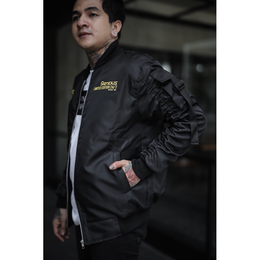 Jaket Pria Bomber  Original Genioushed - Jaket Pria Distro - Jaket Motor