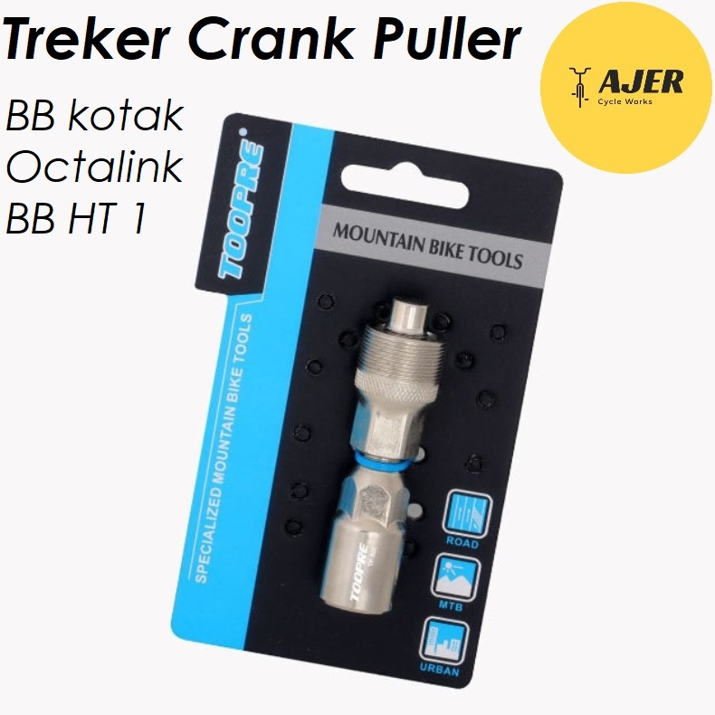 Treker Crank puller TOOPRE BB Kotak Octalink Ht1 topi kunci pembuka sepeda