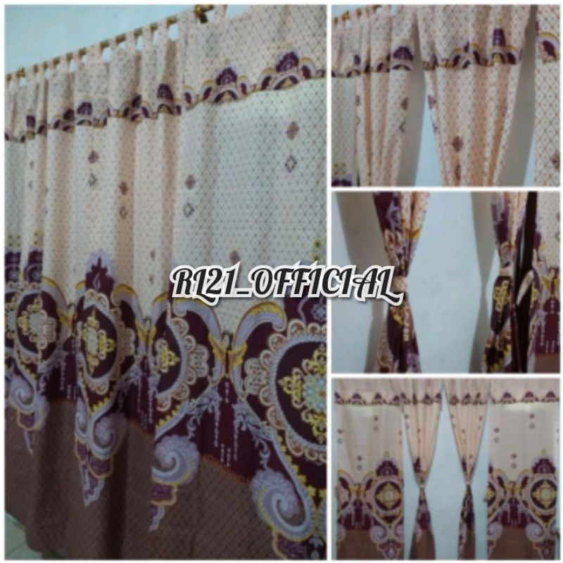 (COD) PROMO GORDEN PINTU JENDELA MOTIF SULTAN