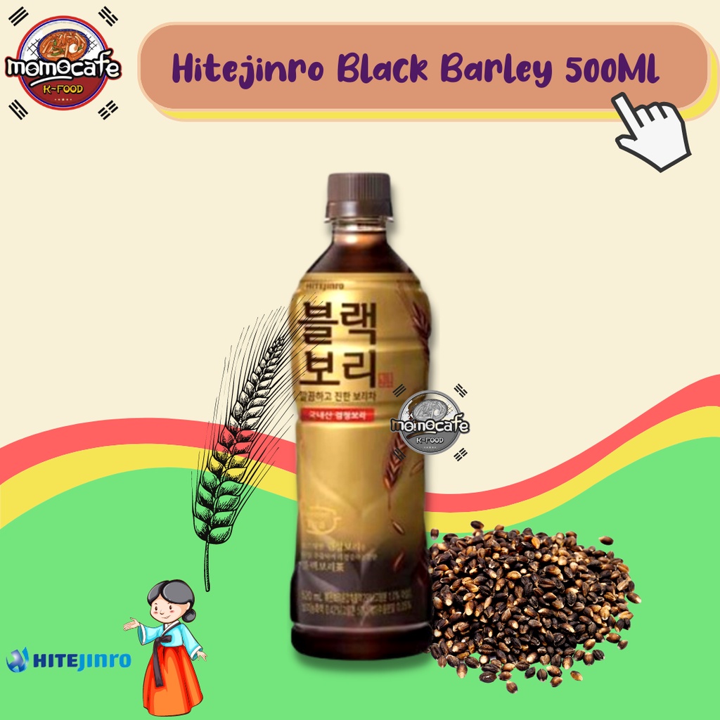 

HItejinro Black Bori Tea 500Ml - Teh Barley Hitam Made In Korea