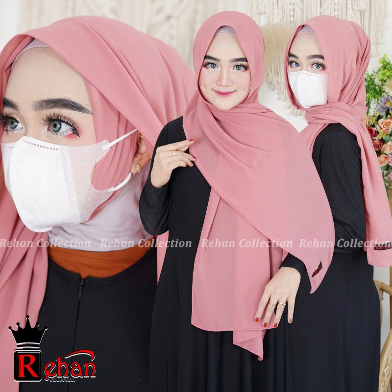 PASHMINA CERUTY MEDINA / PASHMINA CERUTY / JILBAB PASHMINA / PASHMINA INSTAN / PASHMINA KUPING