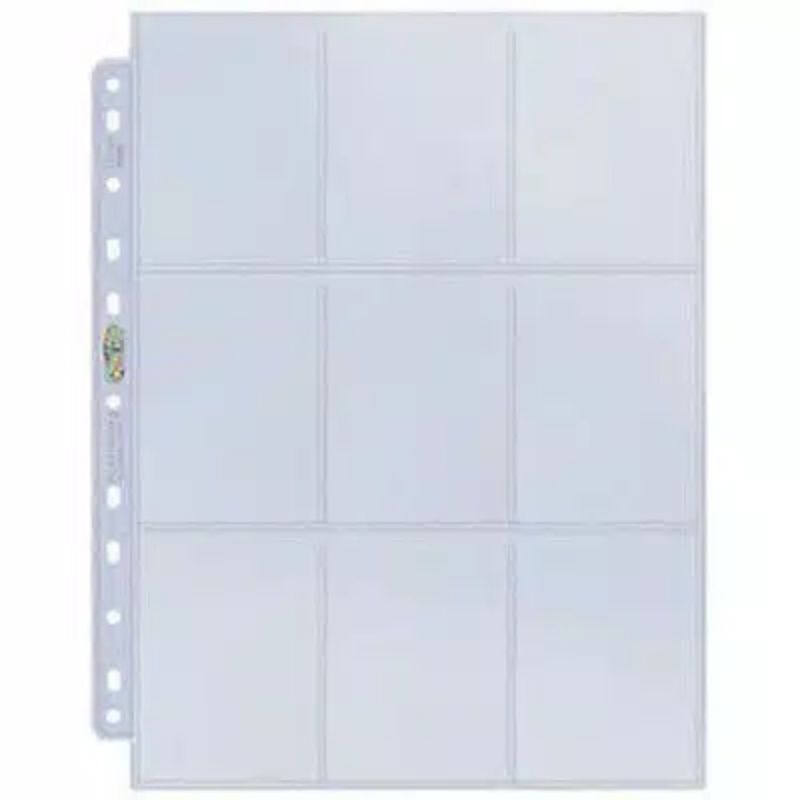 Ultra Pro A4 9p Binder Sleeve 11 holes 9 pocket card page
