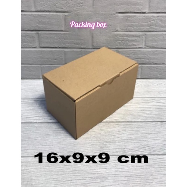 

kardus uk,16x9x9 cm box/karton die cut untuk packing dll