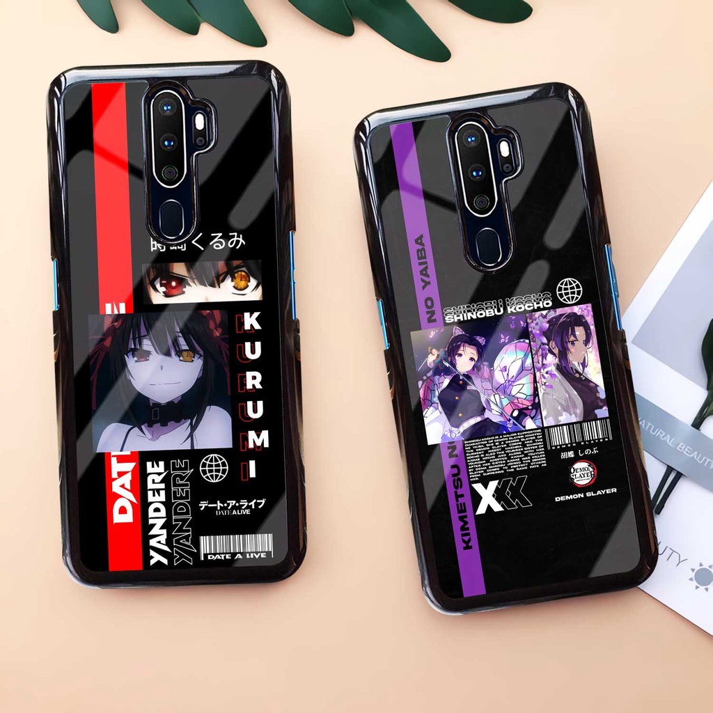 [AA11] Case Glossy Oppo | A5 2020 | A9 2020 | Casing Hp Kilau | Anime Girl