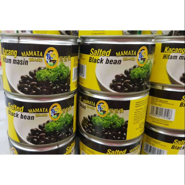 

Kacang Hitam Asin (Salted Black Bean) Mamata Brand