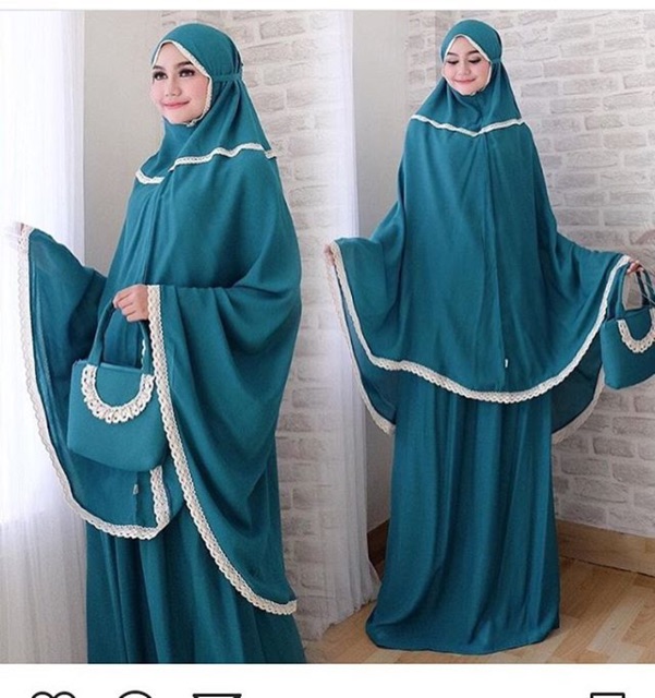 Comfortable hijab mukena