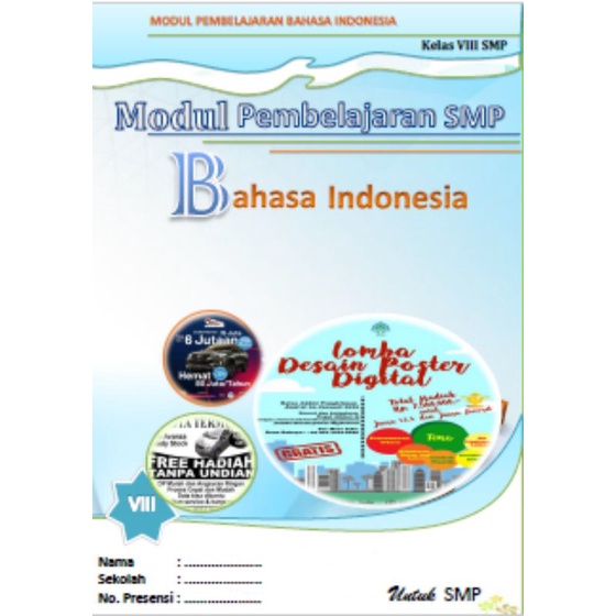 

jasa pembuatan Modul pembelajaran | bahan ajar