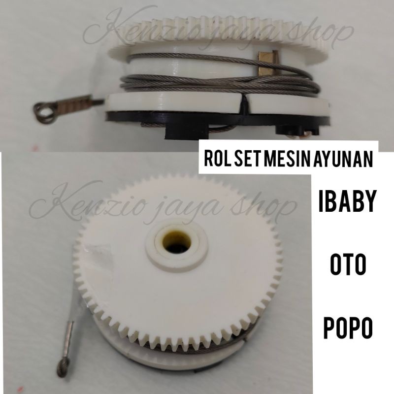 sparepart mesin ayunan rol set