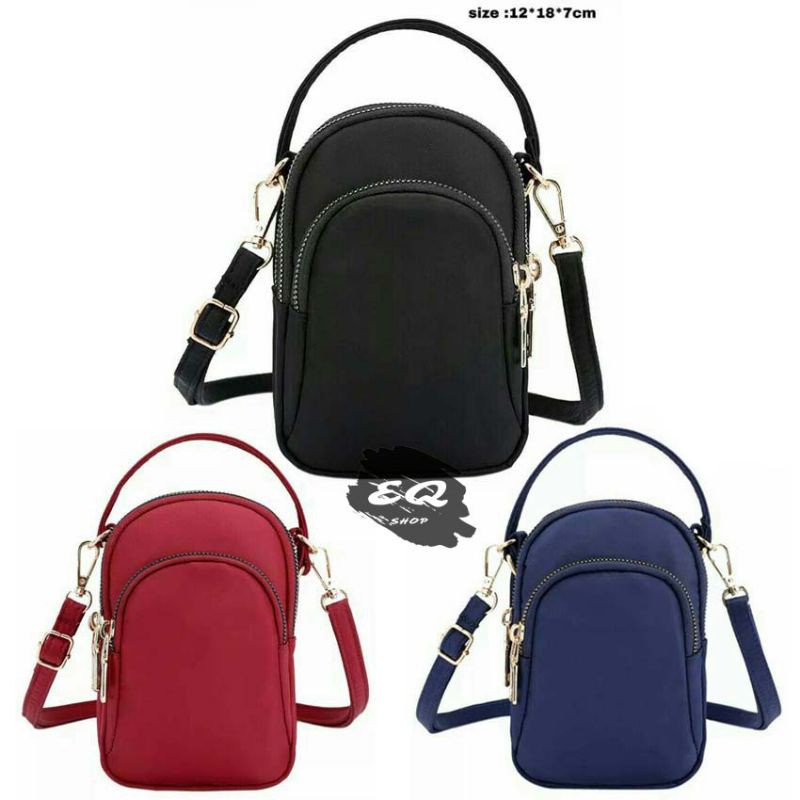 EQ_PROMO!!Tas mini Tas hp wanitaTas selempang wanita Sling bag Shoulder bag