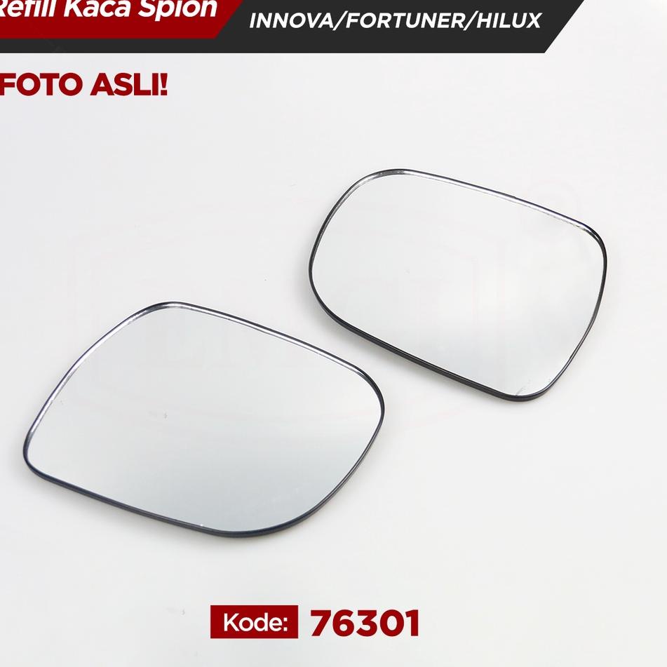 Kualitas Terupdate Kaca Spion Refill - Spion Mobil Innova / Fortuner / Hilux - 76301