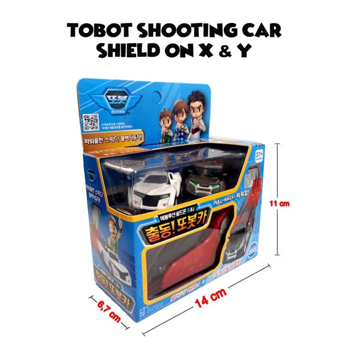 TOBOT SHOOTING CAR EVOLUTION SHIELD ON X & Y ORIGINAL
