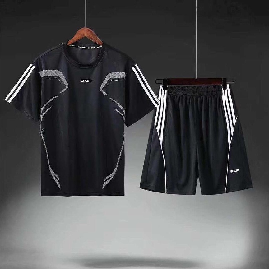 RYX - Vibe Light Baju dan Celana Set Sportswear Pria Fashion Casual - Ori Import