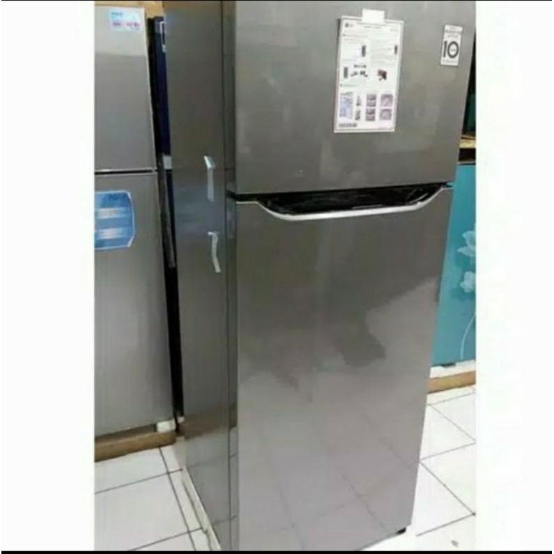 GN-B195SQMT 195SQMT Kulkas LG 2 Pintu Inverter Tanpa Bunga Es