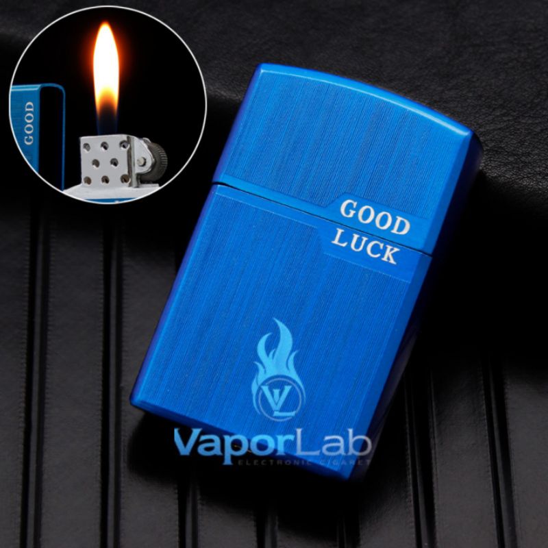 mancis korek api gas isi ulang model zippo good luck unik murah keren