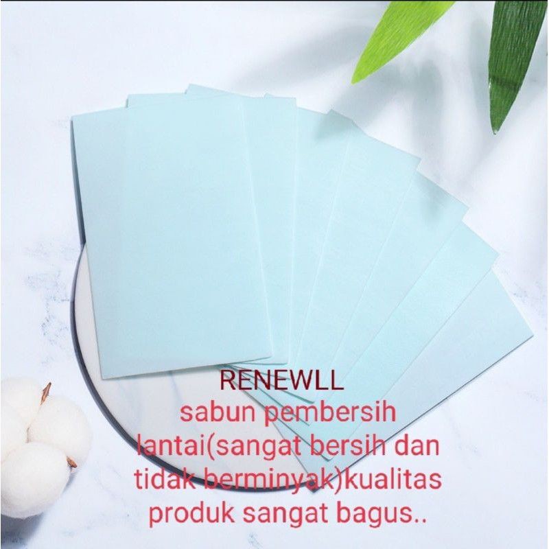 RENEWLL SABUN PEMBERSIH LANTAI MULTIEFEK ANTIBAKTERI/MULTI EFFECT FLOOR CLEANING SLICE TERMURAH