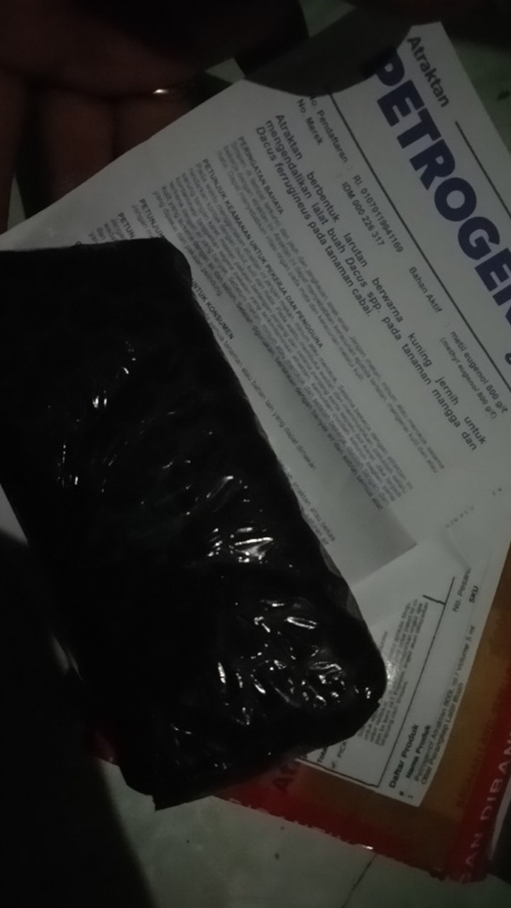 Petrogenol Atraktan 800l Isi / Volume 5 Ml Obat Perangkap Lalat Buah