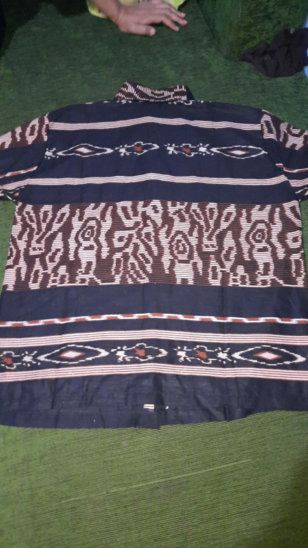 Batik Couple Keluarga Sania Ruffle Couple Batik Sarimbit Keluarga - Garansi Shopee Motif Terbaru