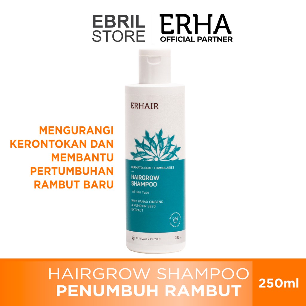 Erha erhair hairgrow shampoo by erha shampo erhair hair grow 250 ml