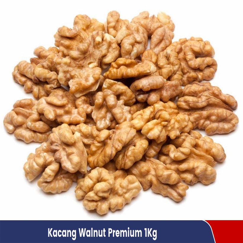 

Kacang Walnut Mentah Original 1Kg Natural Raw Walnut