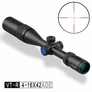 Terlaris  New   Discovery Optics VT R 4 16X42 AOE Half MilDot Reticle  Murah