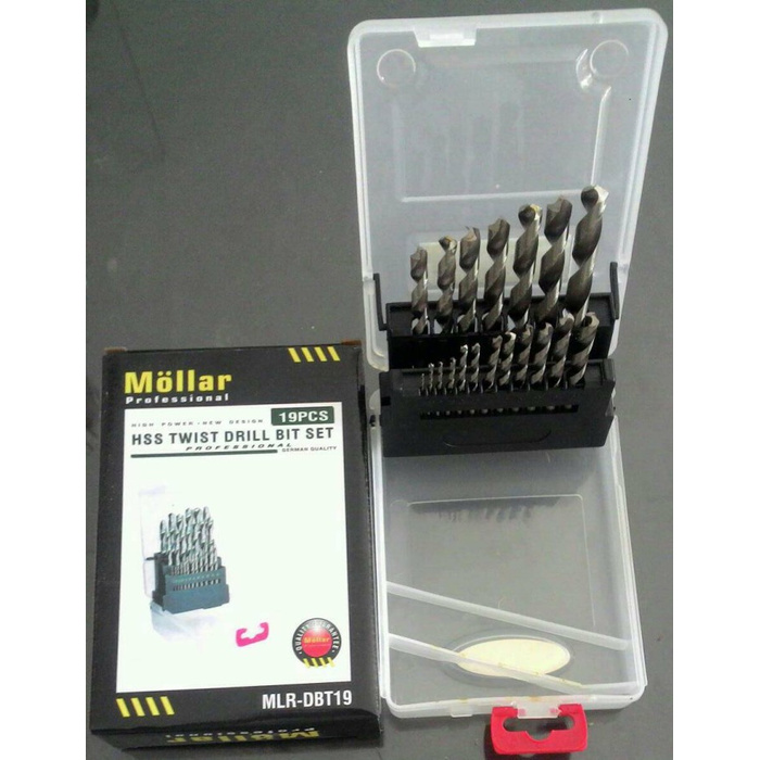 Mata Bor Set 19 Pcs Mollar