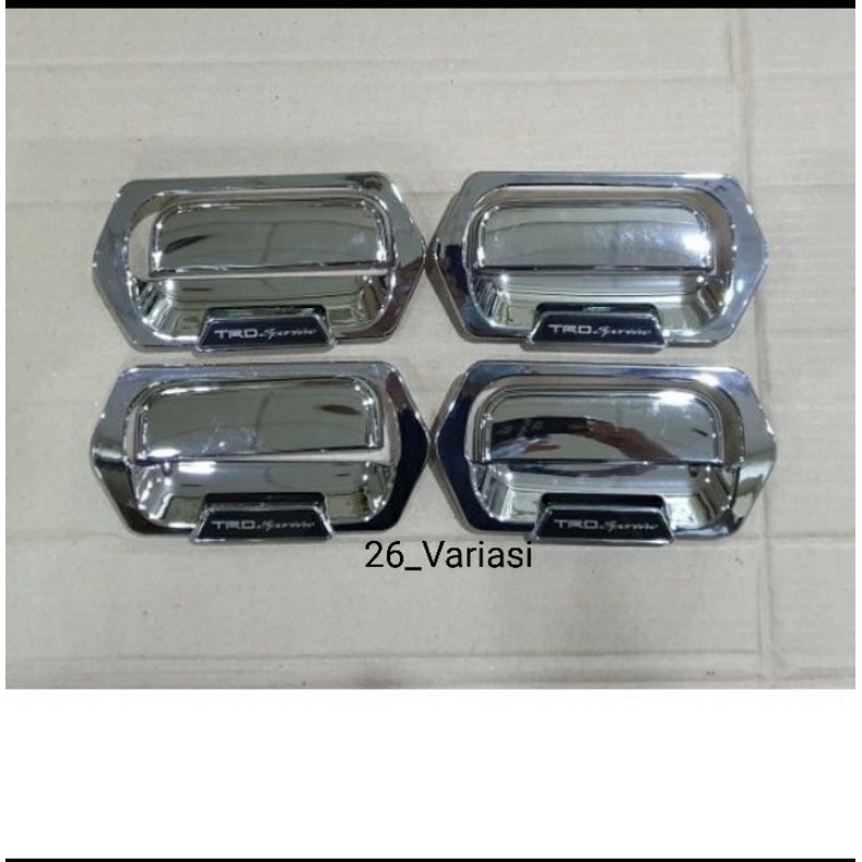 Agya Ayla List Garnis Ring Cover Handle Outer Pintu Mobil Model TRD SPORTIVO