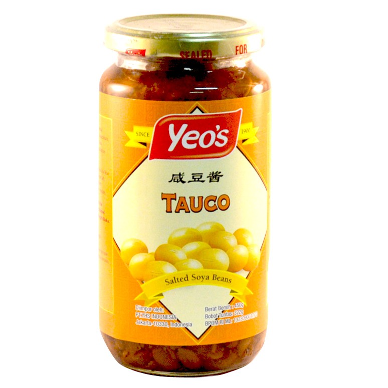 

YEOS TAUCO SALTED SOYA BEANS 450g