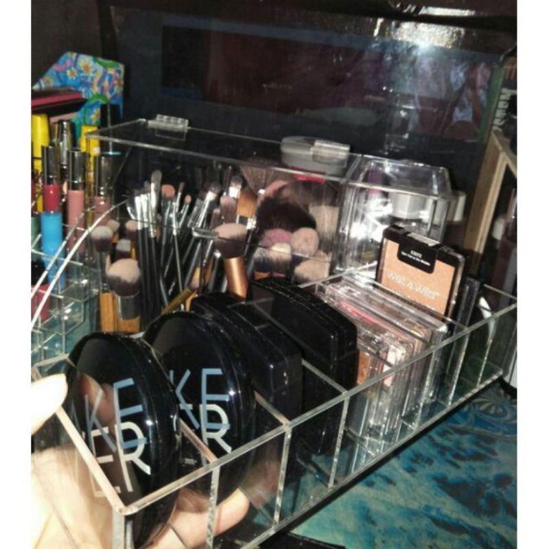 tempat bedak dari akrilik 8slot 3mm