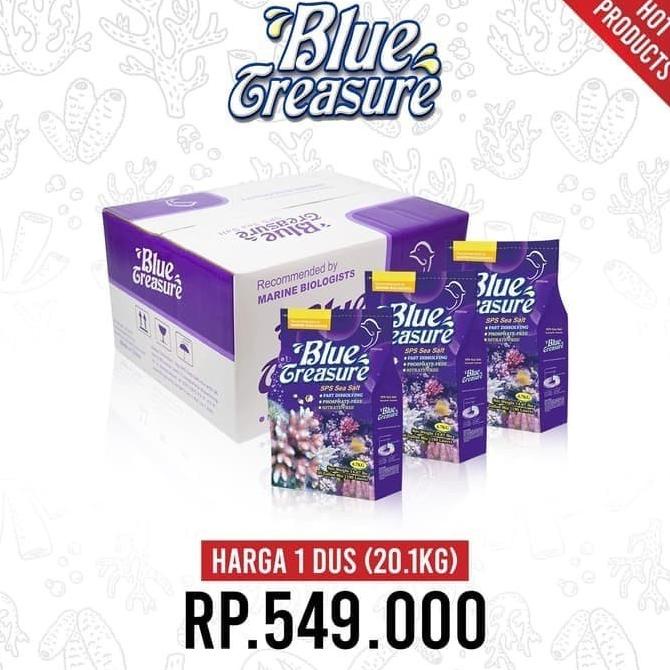 

SALE Blue Treasure 1 DUS 20.1kg isi 3 pack sea salt garam laut sintetis ASW