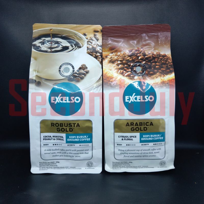 

excelso bubuk ground coffee