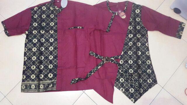 Maura Couple - Sania Ruffle Batik Couple Ori Ndoro Jowi Dnt Garansi Termurah Shopee - Couple Reno