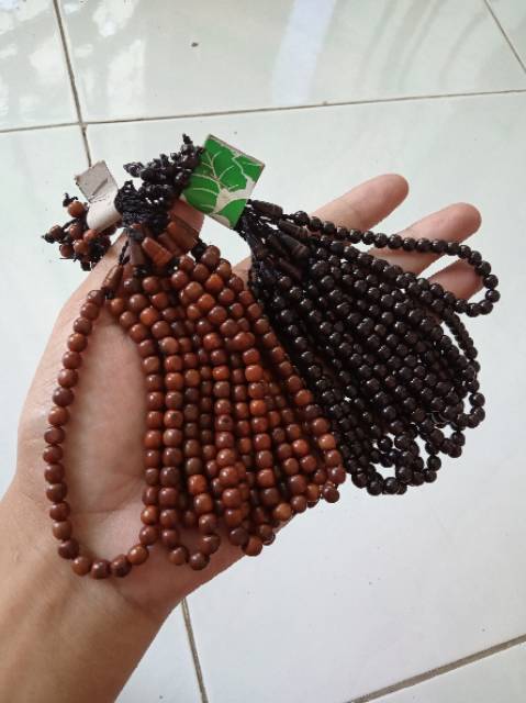 Gelang Tasbih kaukah kokka bulat kepala 33 butir