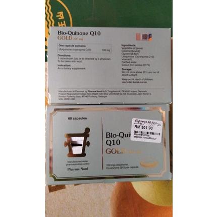 READY STOCK Bio Quinone Active Q10 GOLD 100mg 60s Murah