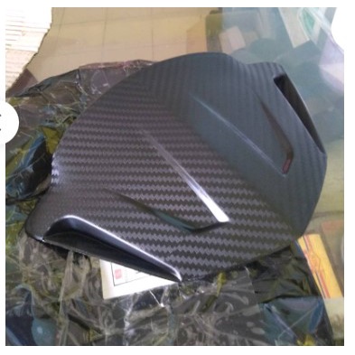 Visor motor  Beat Karbu Carbon hitam bahan oke Berkualitas