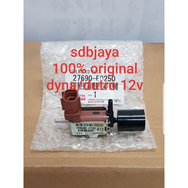 valve solenoid selenoid switch engine stop pembunuh mati mesin hino dutro dyna saurus 115 110 125ht 