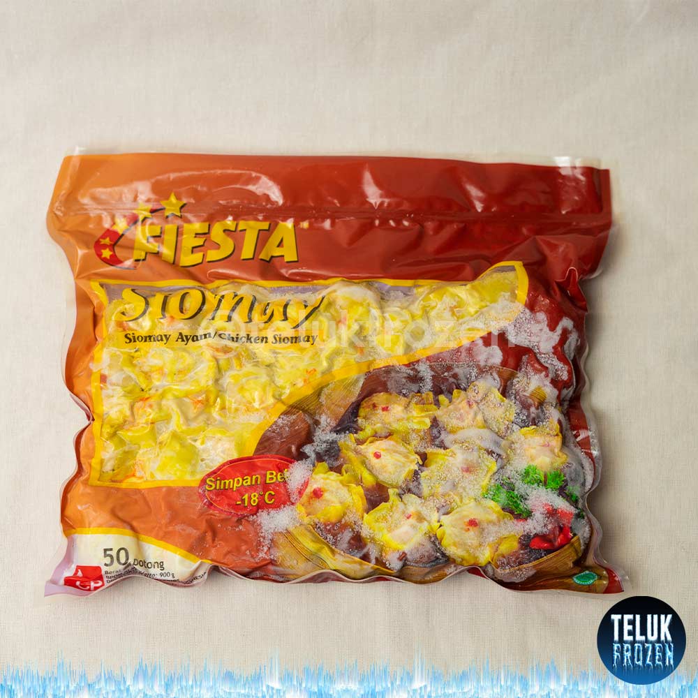 

siomay fiesta isi 50 butir / potong / pcs / ptg ayam chicken termurah 900gr fish ikan dimsum kukus frozen