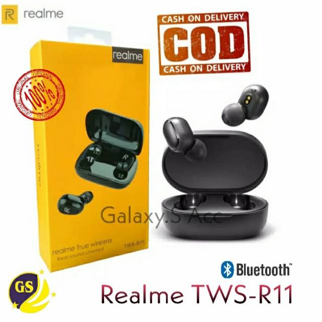 REALME BUDS TWS R11 SPORT HANDSFREE EARPHONE TRUE HEADSET