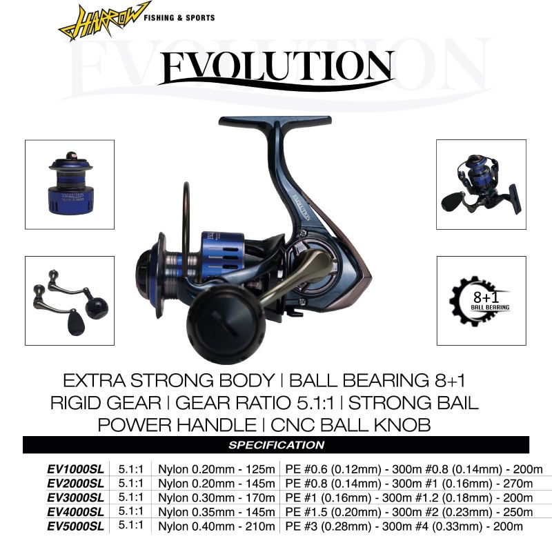 Reel Harrow Evolution