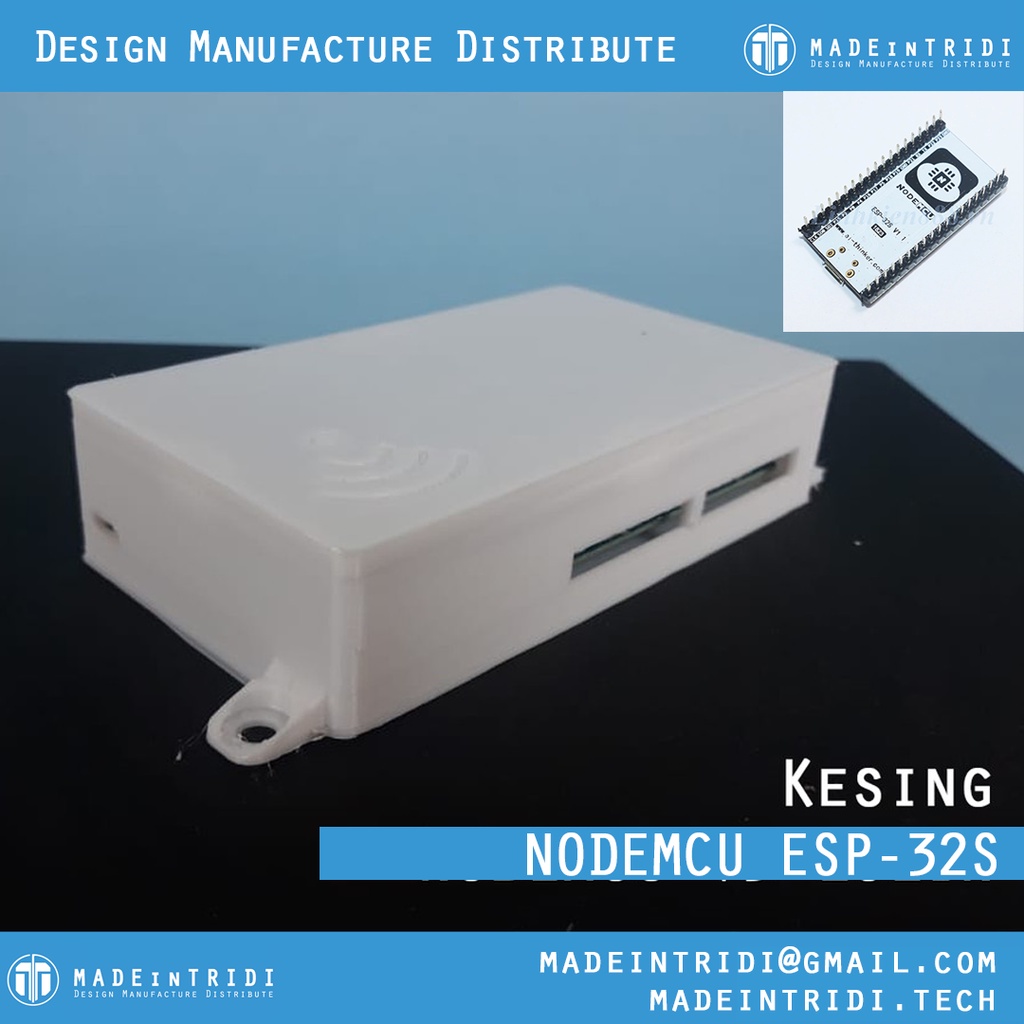 Case NodeMCU ESP32s Relay 4 Channel BOX ELEKTRONIK