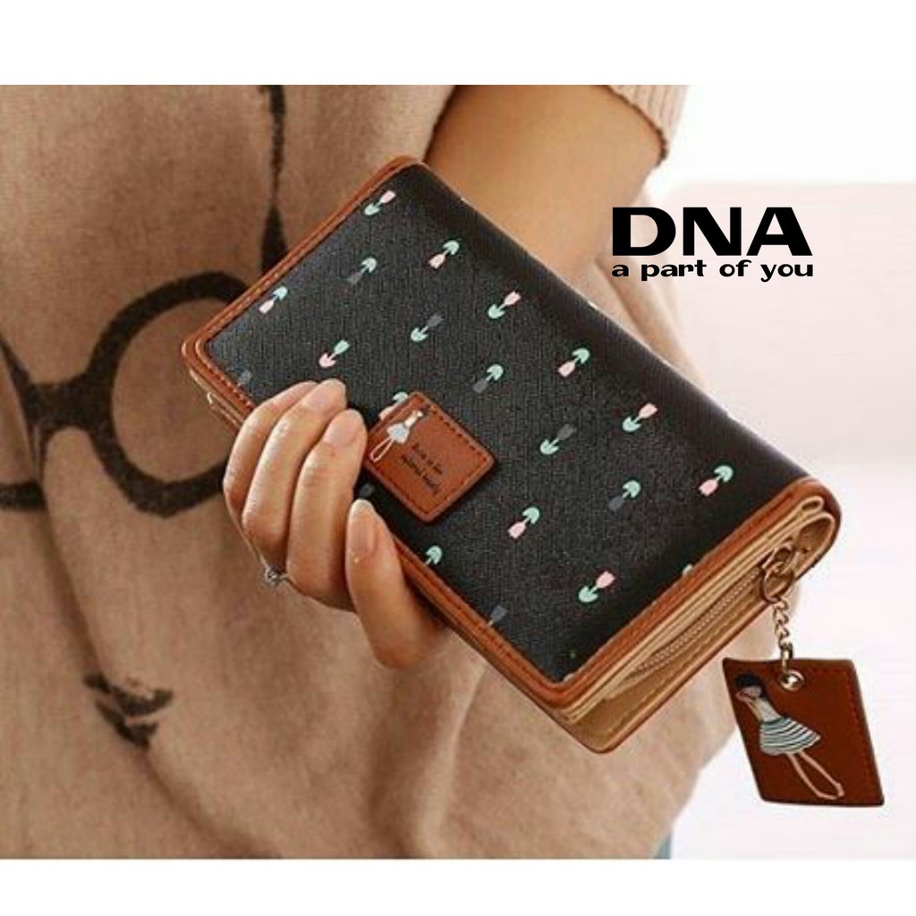 2023 Dompet Pria Wanita Panjang Bahan PU Leather Premium