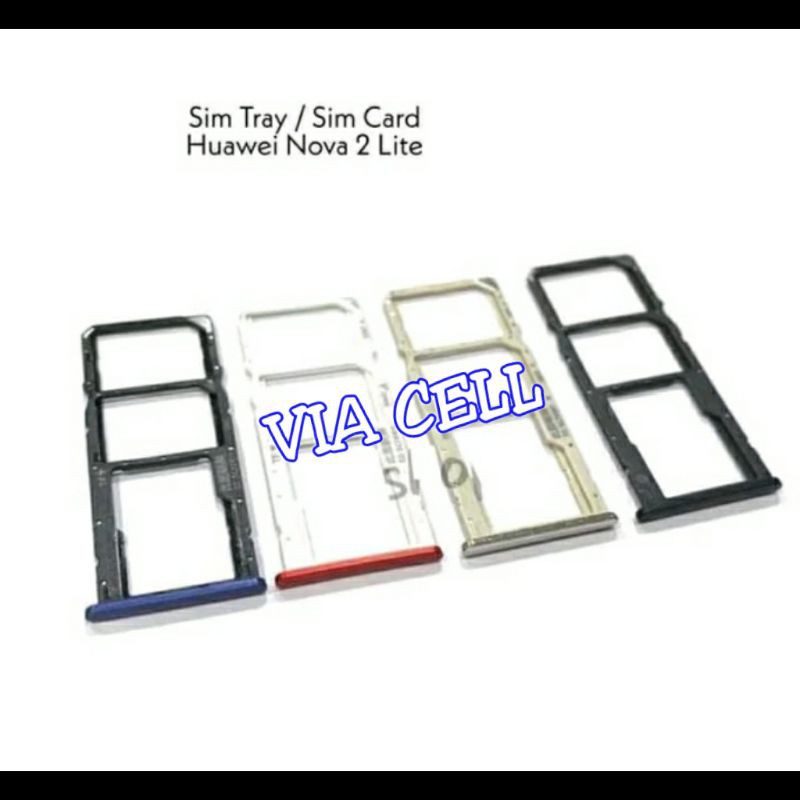 SIM TRAY SIM LOCK SLOT SIMCARD TEMPAT KARTU SIM HUAWEI NOVA 2 LITE