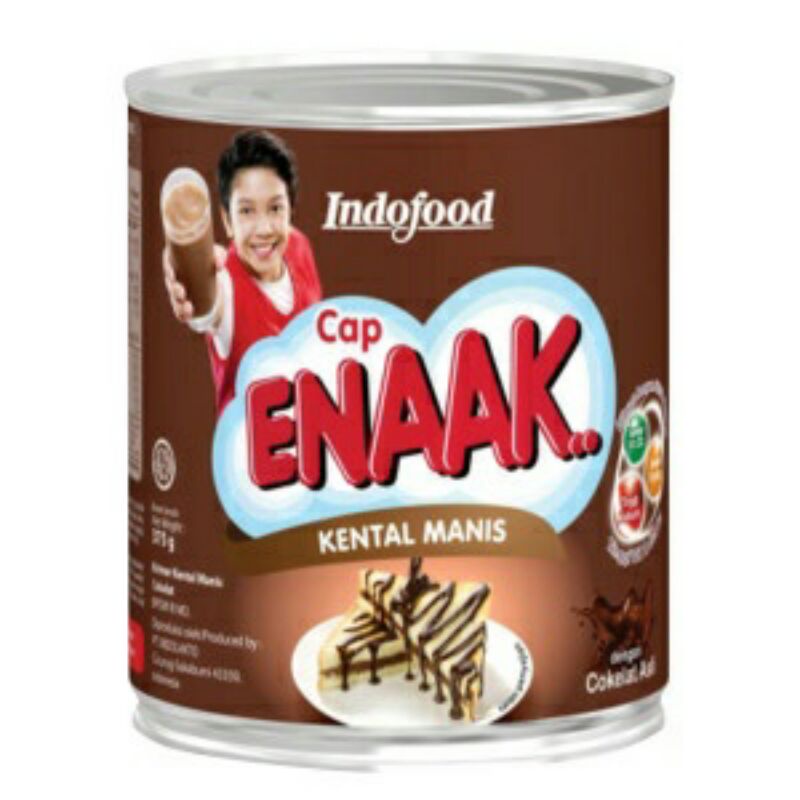 Jual Susu Kental Manis Cap Enak Cokelat 370gr Shopee Indonesia