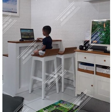 Minibar custom / Meja bar / buffet dapur minimalis modern furniture jepara ( meja dapur, meja makan,