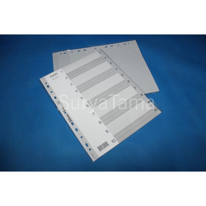 

Aman Bantex Pembatas Index A4 No. 6210 (1-10) Hot Sale