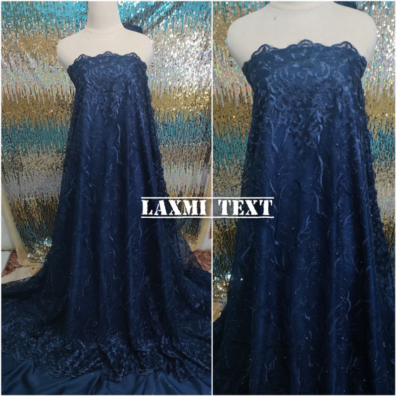 Kain Tile Renda mutiara / cocok untuk gamis,Tunik,dress,dll / PROMO