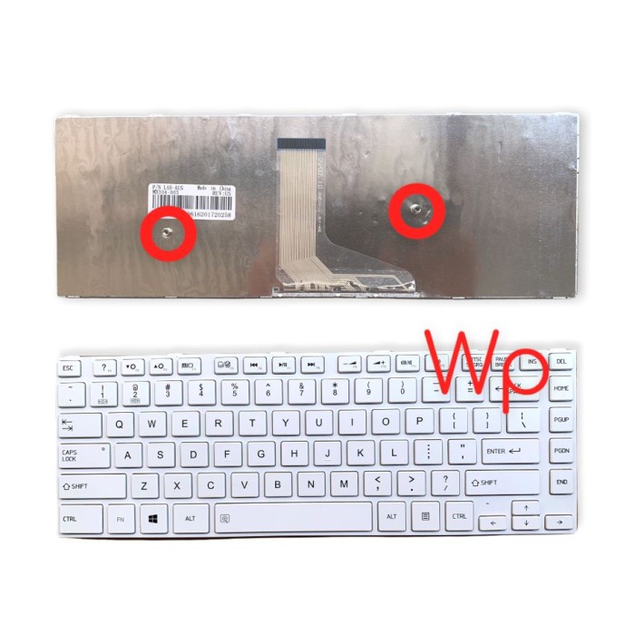 Keyboard Laptop Toshiba L40 L40A L40-A L45 L45-A L45T C40a C40d C40t